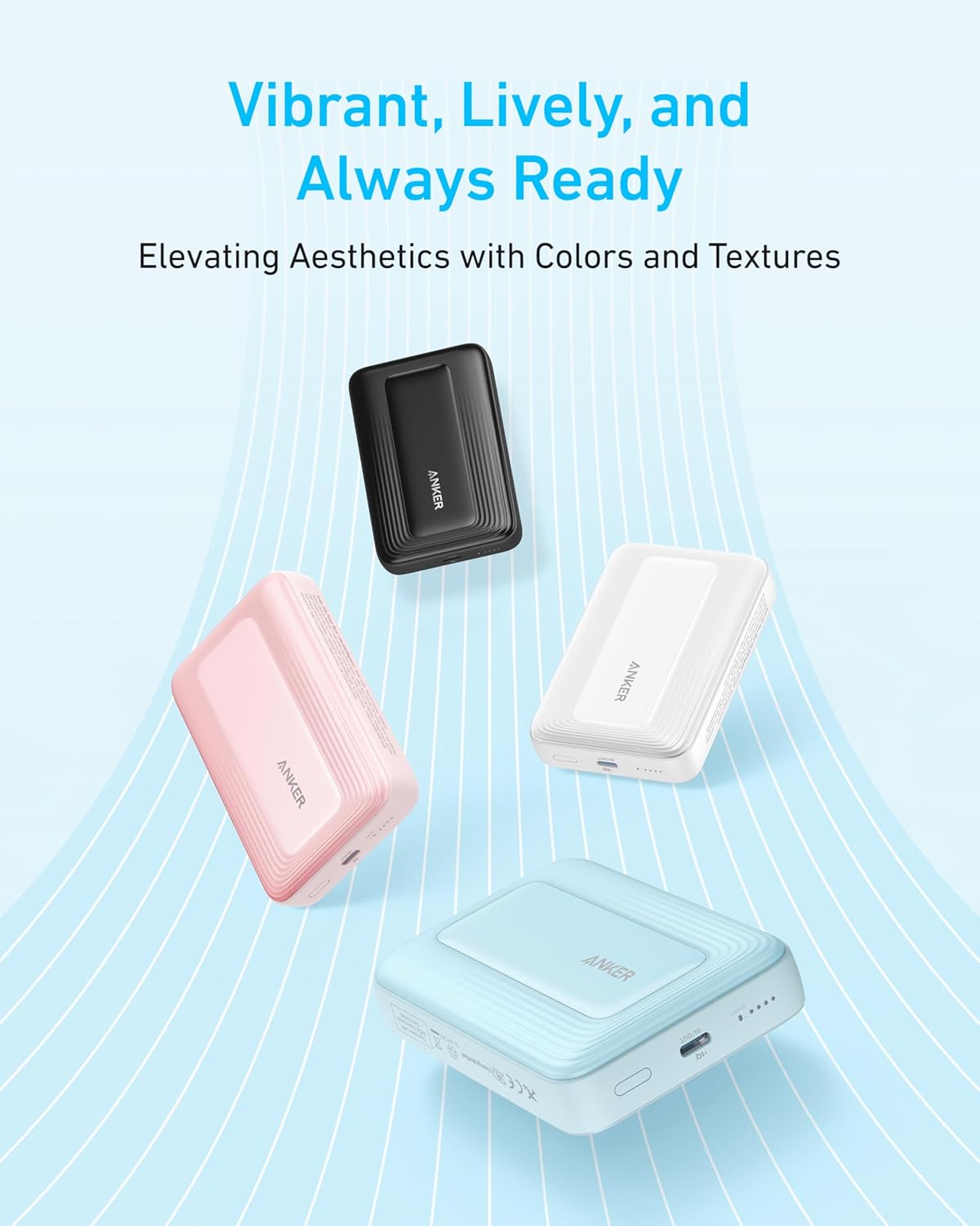 Anker Zolo Power Bank (10K, 30W Magnetic Wireless)