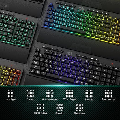 REDRAGON K515 PRO Shiva RGB Wireless Membrane Gaming Keyboard