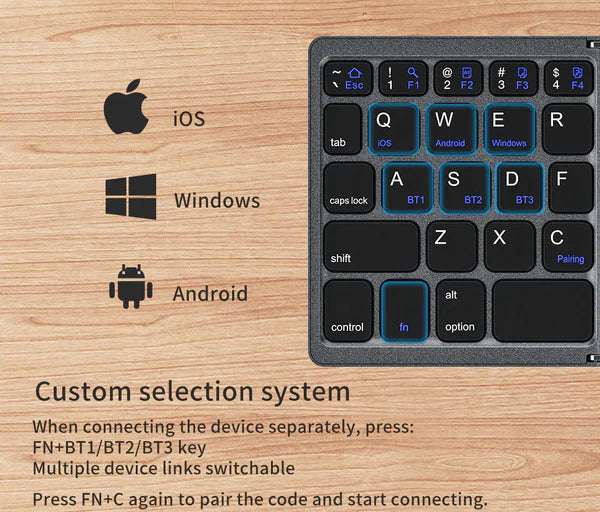 RECCI Bluetooth Keyboard RCS-K01