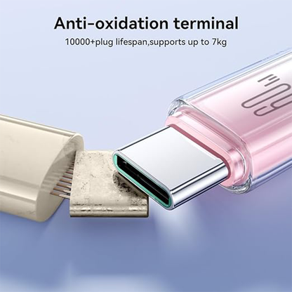 Joyroom S-A42 Crystal-Clear Series 60W Type C - Type C