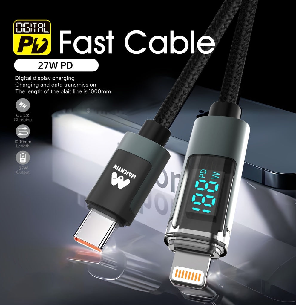 Majentik Cable CL-002 Led Type-C To Lightning