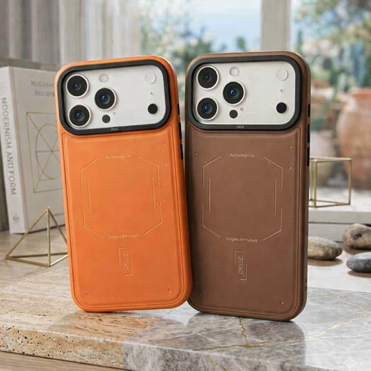 iPhone 17 Pro Max Case, Ultra-Thin, Solid Wooden Brown With MagSafe