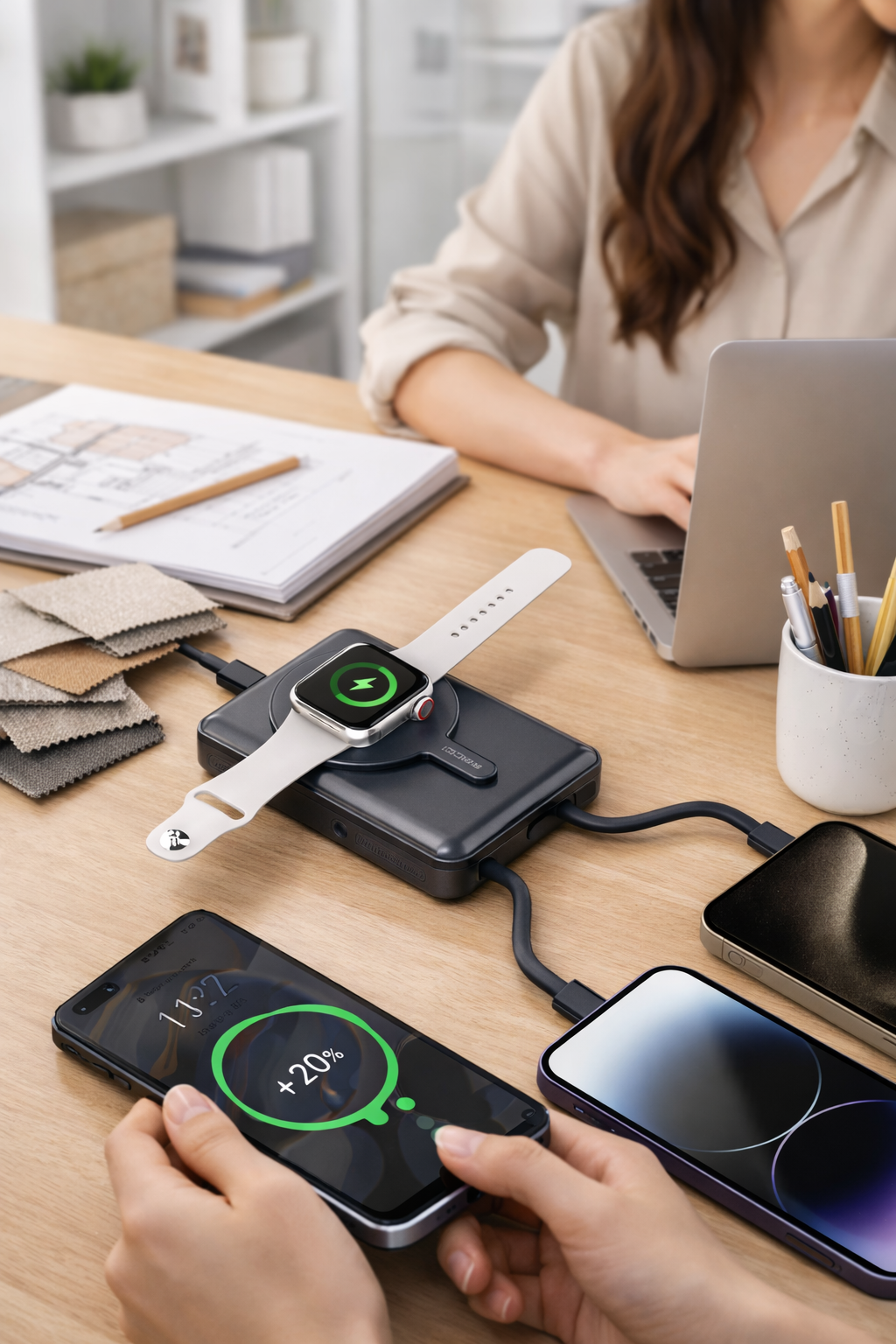 RECCI RPB-W27 Galaxy Series 3-in-1 10000mAh