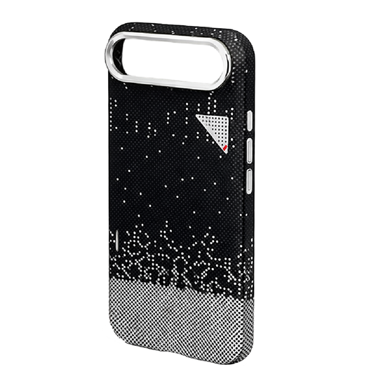 iPhone 17 Air Case, Ultra-Thin, Rain Drops Design, Premium Woven Protection