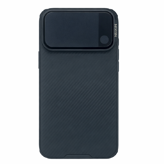 iPhone 17 Pro Max Case with Cam Protection, Ultra-Thin, Black/Grey Will Design, Premium Woven Protection