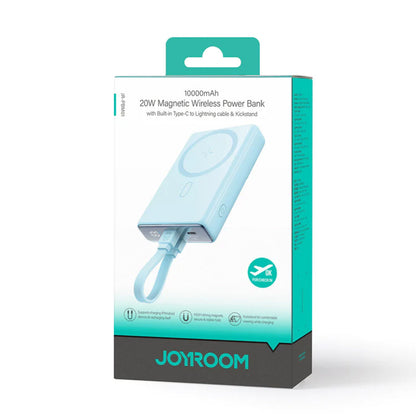 JOYROOM JR-PBM01 20W Power Bank 10000mAh with Built-in Cable&Kickstand