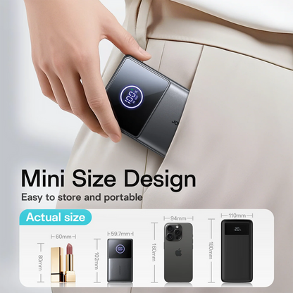 Joyroom Powerbank JR-PR1 22.5W Built-in Retractable Cable 10000mAh