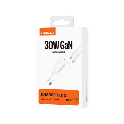 Recci 30W GaN fast charger RC77ECC