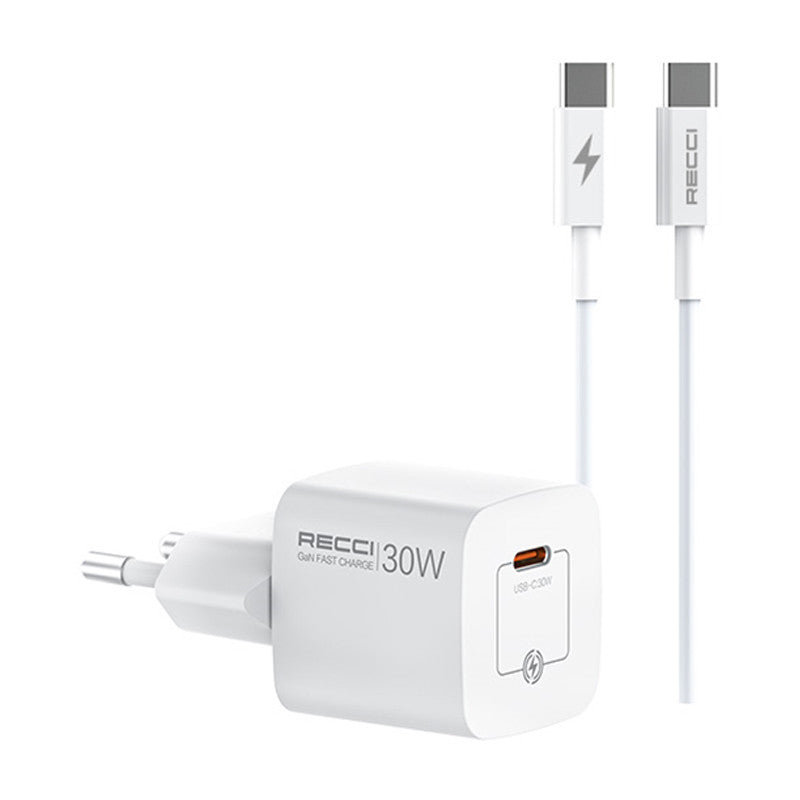 Recci 30W GaN fast charger RC77ECC