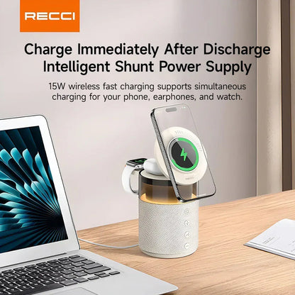 Recci 5 in 1 Charging Wireless Speaker RCW-51