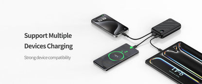 Recci RPB-P19 Power Bank 10000mAh with PD30W Dual Fast Charging