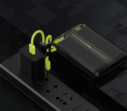 Recci RPB-P13 Power Bank 10000mAh with Built-in Cables