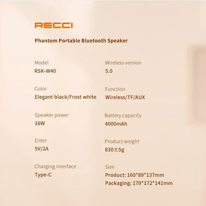 RECCI Speak Phantom RSK-W40