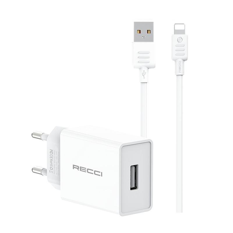 Recci Travel Safe Charger Kits 2A USB-A RC58EM