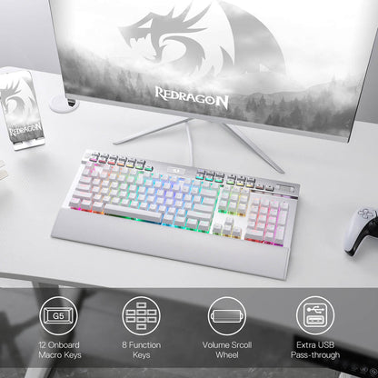 REDRAGON K550W Yama Mechanical Keyboard, RGB
