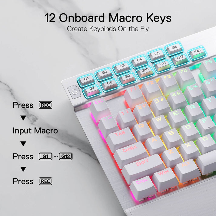 REDRAGON K550W Yama Mechanical Keyboard, RGB