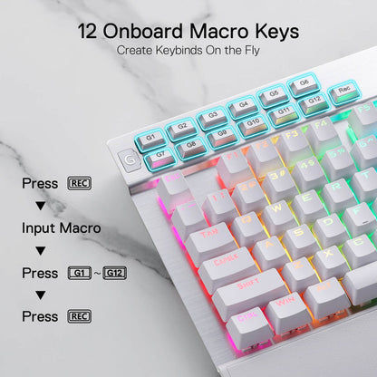 REDRAGON K550W Yama Mechanical Keyboard, RGB