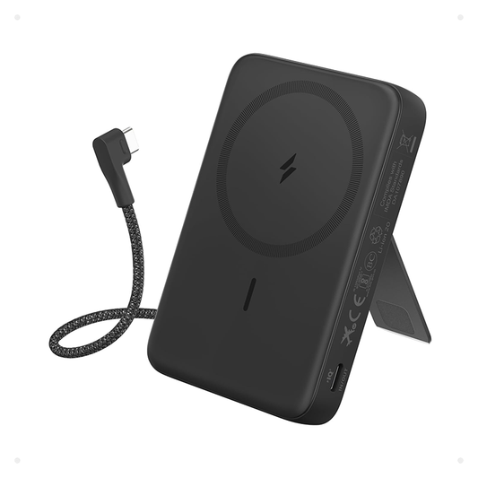 Anker Zolo Magnetic Power Bank, 10,000mAh with Stand