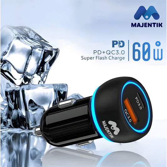 Majentik Car Charger Head M-CC01