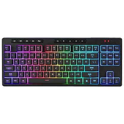 لوحة مفاتيح الألعاب اللاسلكية الغشائية REDRAGON K516 PRO Shiva TKL RGB ريد دراغون 