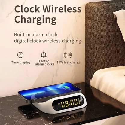 Recci Clock Wireless Charging RCW-22