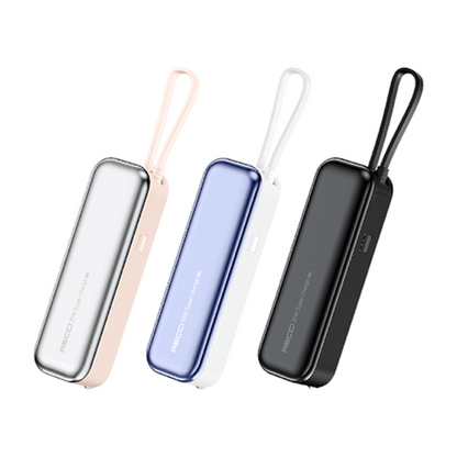 Recci RPB-A07 Multi-Functional 3-in-1 Power Bank 5000mAh
