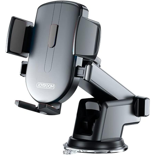 Joyroom JR-OK3 Suction Cup Car Phone Holder 360° Full Rotation, Compatible for 4-6.7 inch - Black