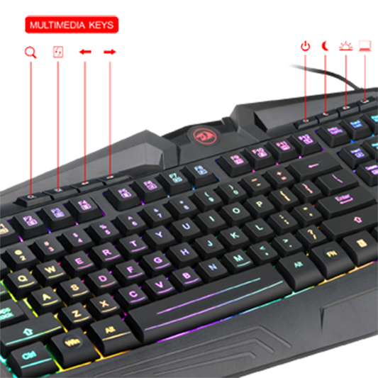 REDRAGON K503 Gamer Membrane Keyboard, Harpe Pro
