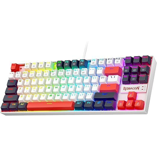 REDRAGON K552 WLR-R Mechanical Gaming Keyboard  Red Switches Rainbow LED