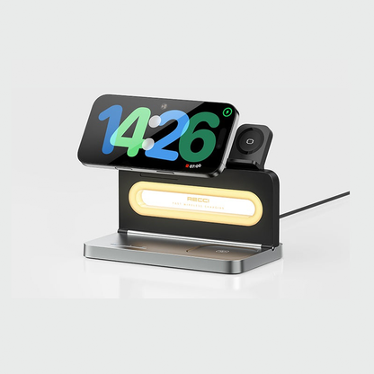 Recci 4 in 1 Wireless Charging 15W Ambient Light RCW-49