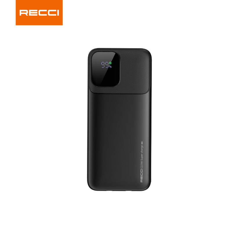 Recci Power Bank RPB-P68 22.5W PD 20W Fast Charging 20000 mAh