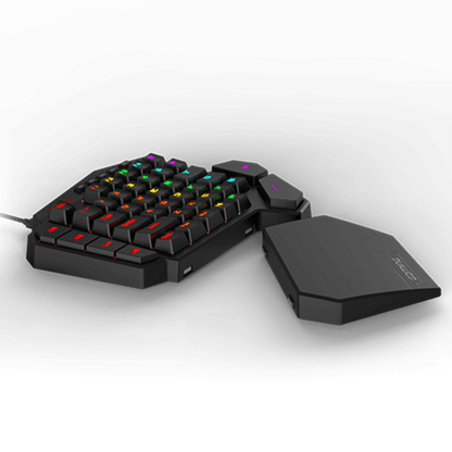REDRAGON K585 DITI One-Handed RGB Wired Mechanical Gaming Keyboard - Blue Switches