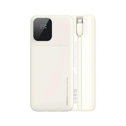 Recci RPB-P67 Black Power Bank 10,000 mAh