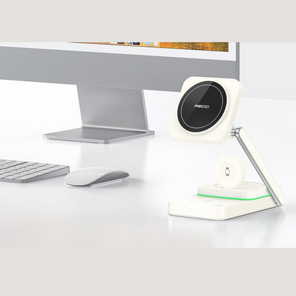 Recci 3 in 1 Magnetic Wireless Charger RCW-48