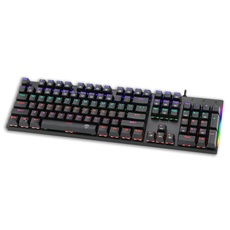 T-DAGGER Double-shot Gaming Mechanical Inject Keyboard - Blue, T-TGK310 NAXOS