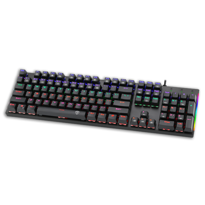 T-DAGGER Double-shot Gaming Mechanical Inject Keyboard - Blue, T-TGK310 NAXOS