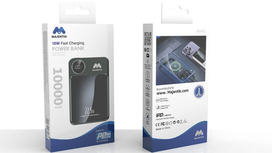 Majentik Power Bank MJ-02 10000 mAh