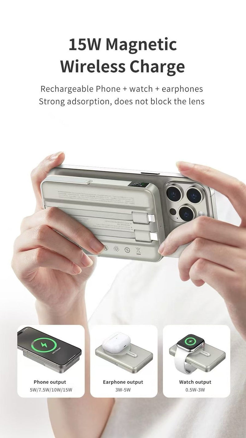 RECCI RPB-W27 Galaxy Series 3-in-1 10000mAh