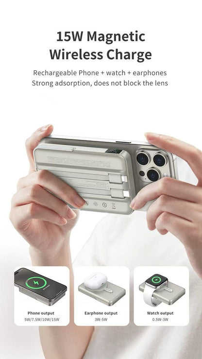 RECCI RPB-W27 Galaxy Series 3-in-1 10000mAh