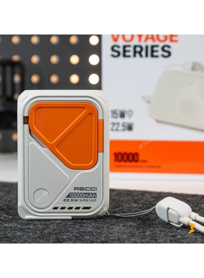 Recci  VOYAGE RPB-A06 Magnetic Multi-Port Power Bank 10000mAh