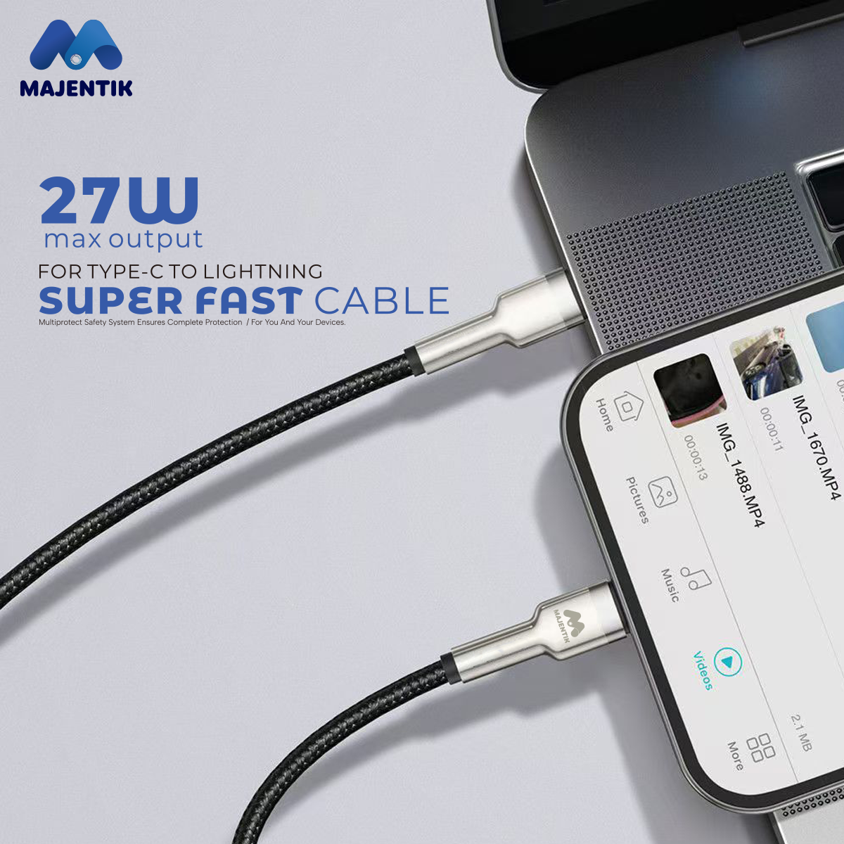 Majentik Cable CL010 Type-C To Lightning