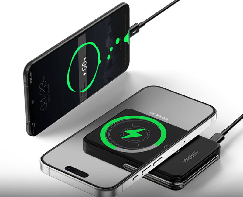 Recci RPB-W32 Portable Power Bank 10000mAh PD20W + Wireless 15W