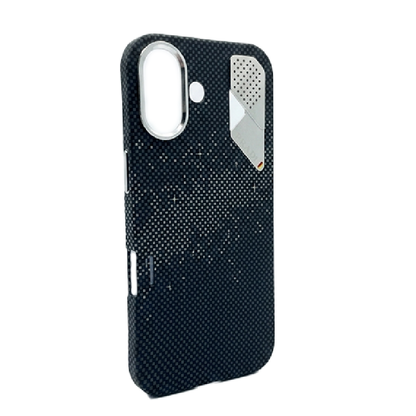 iPhone 17 Case, Ultra-Thin, Stars Design, Premium Woven Protection