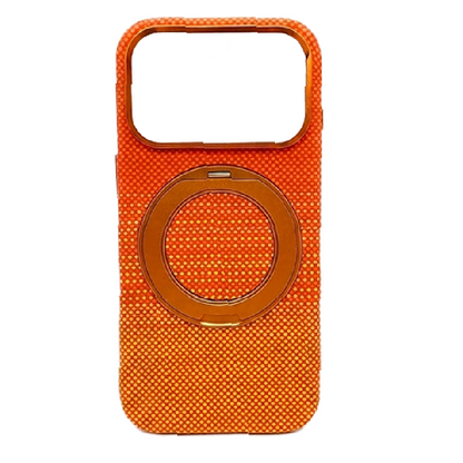 iPhone 17 Pro Case with Ring, Ultra-Thin, Sunrise Design, Premium Woven Protection